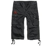 SONS OF ODIN Herren 3/4 Dreiviertel Cargo Hose Wikinger Motiv Helm von Awe Norse Nordic skal