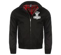 SONS OF ODIN Herren Harrington Jacke Viking Metal Wikinger Pagan Kultur Glauben Rune Walhalla