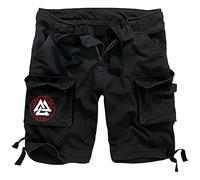 SONS OF ODIN Herren Kurze Armee Hosen Shorts Wikinger Rune Wotansknoten Marke Valknut