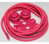 _Sonstige Marken Laces with Lock Schnellschnürsystem - Zweifarbig Neonpink-Weiß