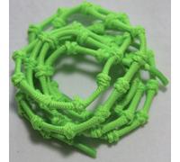 _Sonstige Marken Schnürsenkel - 1 Paar mit Knoten - verschiedene Farben Neongrün
