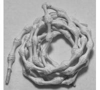 _Sonstige Marken Schnürsenkel - 1 Paar mit Knoten - verschiedene Farben Weiß