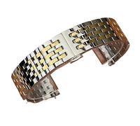 sooponu Für Tissot 1853 T063 T063617A T063637A T063610A Stahluhrengürtel Herrenarmband(Golds)