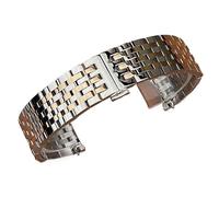 sooponu Für Tissot 1853 T063 T063617A T063637A T063610A Stahluhrengürtel Herrenarmband(Rose golds)