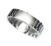 sooponu Herren-Uhrenarmband aus Stahl für Omega Seamaster 300 Speedmaster 600 Ocean's Heart(Three,22mm)