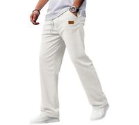SOOUICKER Cordhose Herren Baggy Japanische Hose Freizeithose Lang Cord Jogginghose Elegant Weites Bein Sporthose Modern Winter Trainingshose Ohne Bündchen Stoffhose mit Gummizug
