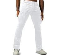 SOOUICKER Cordhose Herren Regular Fit Cargohose Stretch Cord Chino Hose Elegant Comfort Fit Stoffhose Vintage Golfhose Winter Freizeithose mit Seitentaschen