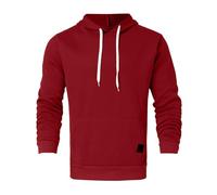 SOOUICKER Hoodie Herren Slim Fit Sport Pullover Herren Einfarbig Sweatshirt Herren Dünn Fitness Hoodie Herren Gym Kapuzenpullover Herren Vintage Pullover Unisex Sweatshirt Herren Kapuze