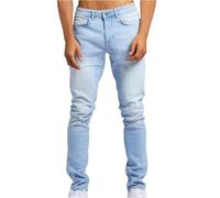 SOOUICKER Jeans Herren Stretch Slim Fit Hosen Herren Modern Jeans Denim Elegant Freizeithose Jeansoptik Tapered Fit