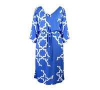 Sophia Schneider-Esleben Kleid Yoko - Damenkleid aus Bio-Baumwolle Blau-Weiß XL
