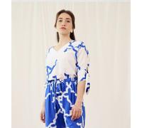 Sophia Schneider-Esleben Top Alice - aus Bio Baumwolle Blau-Weiß L