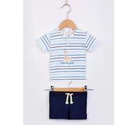 Sophie la Girafe 2tlg. Outfit in Weiß - Größe 74 | Baby Shirts