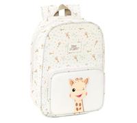 SOPHIE LA GIRAFE HONEY Kinderrucksack mit Griffen, einfache Reinigung, ideal für Kinder verschiedener Altersgruppen, bequem und vielseitig, Qualität und Widerstandsfähigkeit, 20 x 8 x 28 cm, Hellbeige