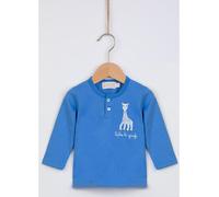 Sophie la Girafe Longsleeve in Blau - Größe 74 | Baby Langarmshirts