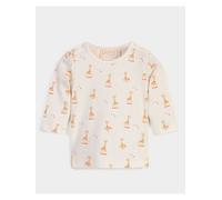 Sophie la Girafe Longsleeve in Creme - Größe 86 | Baby Langarmshirts