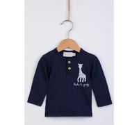 Sophie la Girafe Longsleeve in Dunkelblau - Größe 80 | Baby Langarmshirts