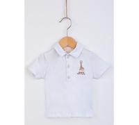 Sophie la Girafe Poloshirt in Weiß - Größe 80 | Baby Shirts