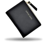 Sophie Siero Geldbörse Damen Schwarz und Braun Lois (Schwarz)