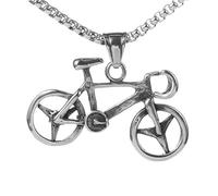 Sopodbacker Halskette Ketten Schmuck Herren Frauen Anhänger Necklace Halskette Fahrrad Sport Student Männer Und Frauen Punk Geometrisch Einfach
