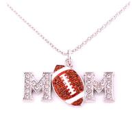 Sopodbacker Halskette Ketten Schmuck Herren Frauen Anhänger Necklace Rugby Fußball Anhänger Halsketten Frauen Party Schmuck Accessoires Geschenke Hochzeit Party