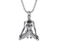 Sopodbacker Halskette Ketten Schmuck Herren Frauen Anhänger Necklaceanhänger Pferdeschwanz Göttin Halskette Männer Frauen Paare