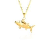 Sopodbacker Party Halskette Ketten Schmuck Herren Frauen Anhänger Necklace Animal Fish Halsketten Für Frauen Zubehör Halskette S967-G
