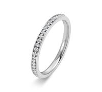 Sopodbacker Ring Ringe Damen Bijouterie Herren 2Mm Bling Ring Frauen Glänzend Hochzeit Boho Party Männer Finger 10 Silber