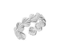 Sopodbacker Ring Ringe Damen Bijouterie Herren Muschel Offene Ringe Frauen Opeing Verstellbarer Ehering Weiblich Minimalistisch Größenveränderbar Jz5708P