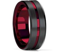 Sopodbacker Rings Ring Ringe Damen Bijouterie Herren 8Mm Schwarzer Ehering Für Männer Lila Ring 10 Style2