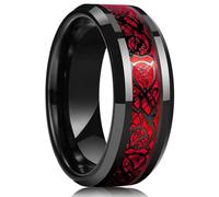 Sopodbacker Rings Ring Ringe Damen Bijouterie Herren 8Mm Schwarzer Ehering Für Männer Lila Ring 11 Stil13