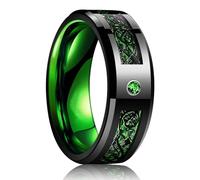 Sopodbacker Rings Ring Ringe Damen Bijouterie Herren 8Mm Schwarzer Ehering Für Männer Lila Ring 13 Stil36