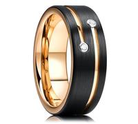Sopodbacker Rings Ring Ringe Damen Bijouterie Herren 8Mm Schwarzer Ehering Für Männer Lila Ring 8 Style18