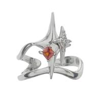 Sopodbacker Rings Ring Ringe Damen Bijouterie Herren Accessoires Star Irregular Ringe Für Frauen Unisex Paar Geometrischer Verlobungsring Party C