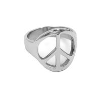 Sopodbacker Rings Ring Ringe Damen Bijouterie Herren Friedensring Klassisches Friedenszeichen Biker Männer Frauen Ringe 13