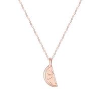 Sopodbacker Während Halskette Ketten Schmuck Herren Frauen Anhänger Necklaceaccessoires Obst Zitrone Scheibe Halskette Anhänger Retro Party Einfach Roségold