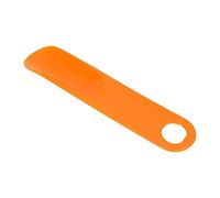 Sorandy Tragbarer Schuhlöffel mit Gummigriff, Langlebiger Schuhlöffel für Reiseanzüge, für Alle Altersgruppen, Größe 19,5 X 4 Cm (ORANGE)