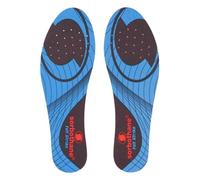 SORBOTHANE Full Strike Insoles, EU 43 (UK 9), Shock Absorbing Shoe Soles for Football Boots, Running, or Walking, Impact Reducing Footbeds for Plantar Fasciitis, Heel Support, and Arch Pain, Blue