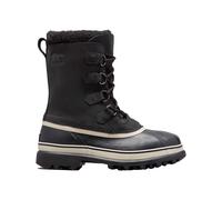 Sorel - Après-skis chauds et imperméables - Caribou WP Black Dark Stone für Herren aus Leder - Größe 41 - schwarz schwarz 41