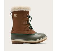 Sorel BIG Kids Yoot PAC Nylon WP velvet tan stone green (242) 36