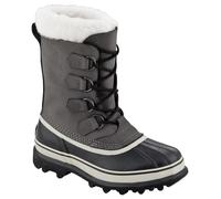 Sorel - Après-skis chauds et imperméables - Caribou Black/Stone für Damen aus Leder - Größe 6,5 US - schwarz schwarz 6.5 US