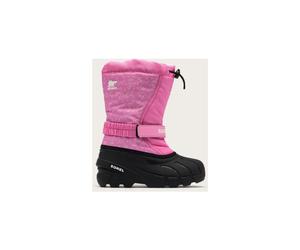 Sorel Childrens Flurry Boot Print orchid black (515) 10