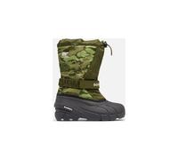 Sorel Childrens Flurry Boot Print utility green savory (356) 11