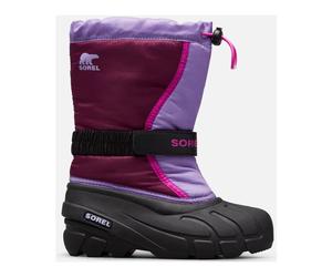 Sorel Childrens Flurry Boot purple dahlia paisley purple (562) 12.5