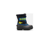 Sorel Childrens Snow Commander Boot black super blue (011) 9