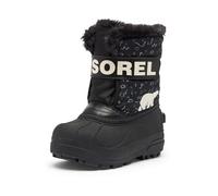 Sorel Kinder Snow Commander Schuhe (Größe 30, schwarz)