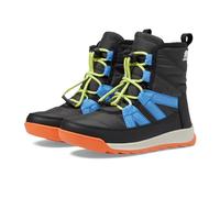 SOREL Children's Whitney ll Plus Lace Waterproof Boot, Jet/Black, 2 Big Kid
