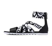 SOREL Damen Ella II Knöchelriemen Sandalen, weiß / schwarz, 39 EU