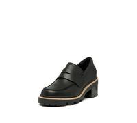Sorel Damen Joan Now City Loafer, Schwarz, Meersalz, 40 EU