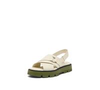 Sorel Damen Rein Cb Crisscross Sandale, Chalk/Utility Green, 42 EU
