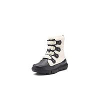 Sorel Explorer II Joan Damen-Stiefel, kuschelig, Schwarz, Meersalz, 40.5 EU